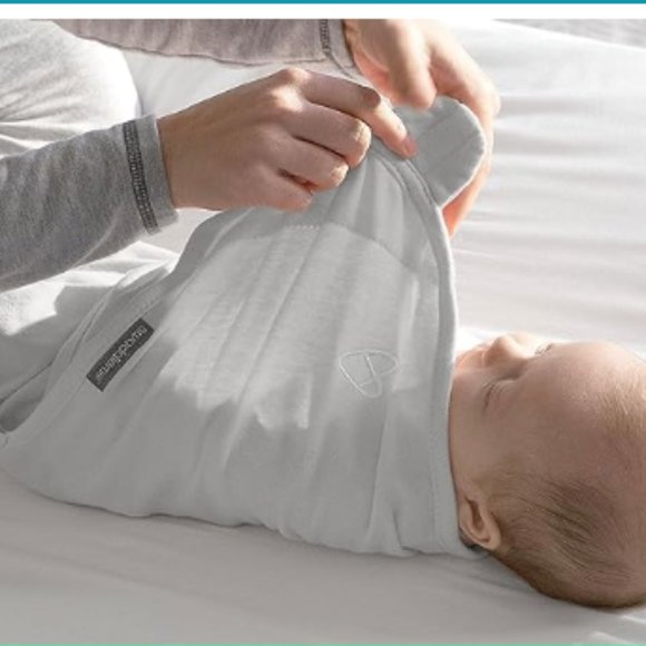 SwaddleMe Swaddle Adjustable Baby Wrap in Blue 3 Pack Stage 1 NEW - Picture 4 of 5